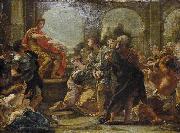 Continence of Scipio Giovanni Battista Gaulli Called Baccicio